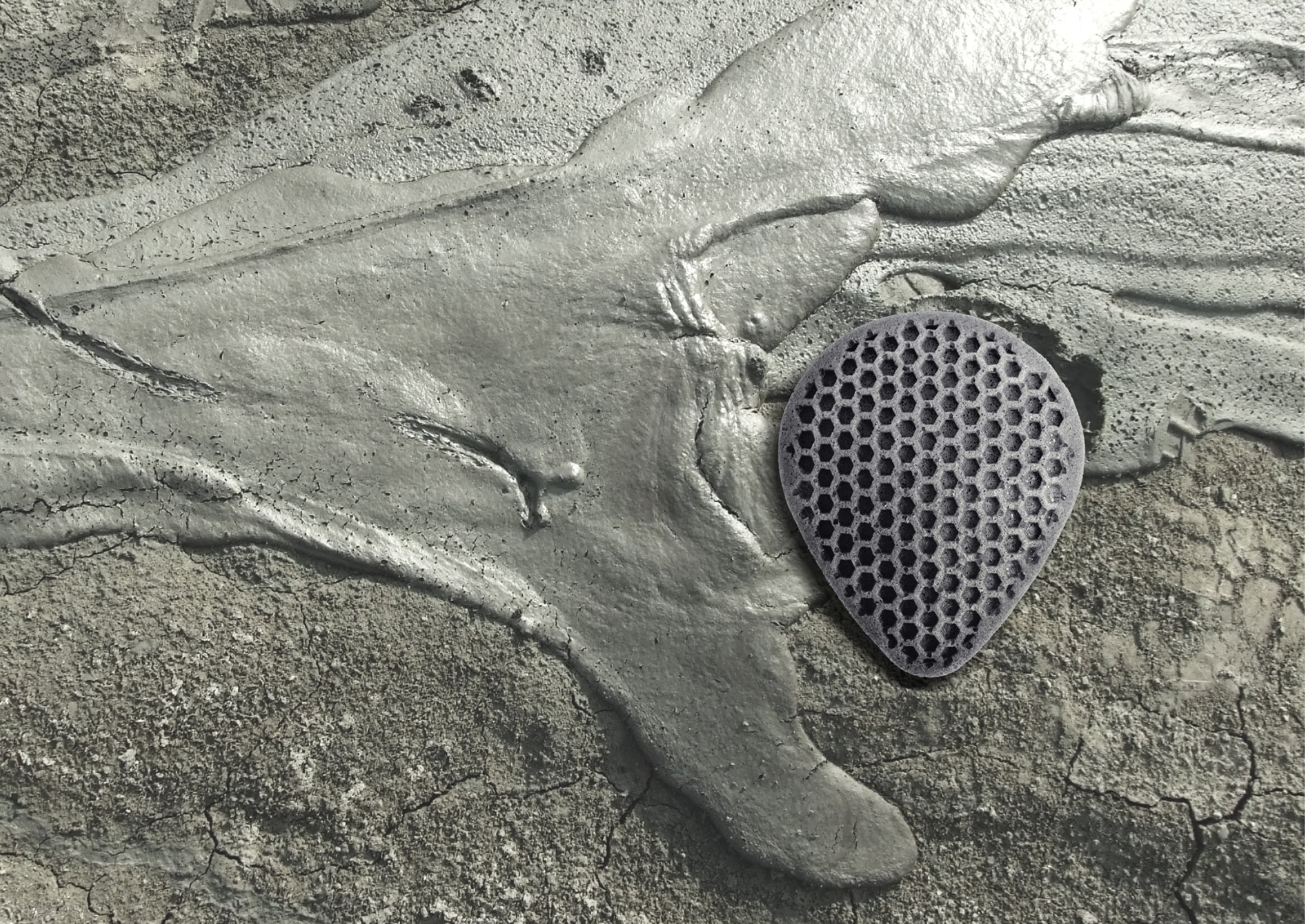 Konjac Shower Scrubber – Charcoal