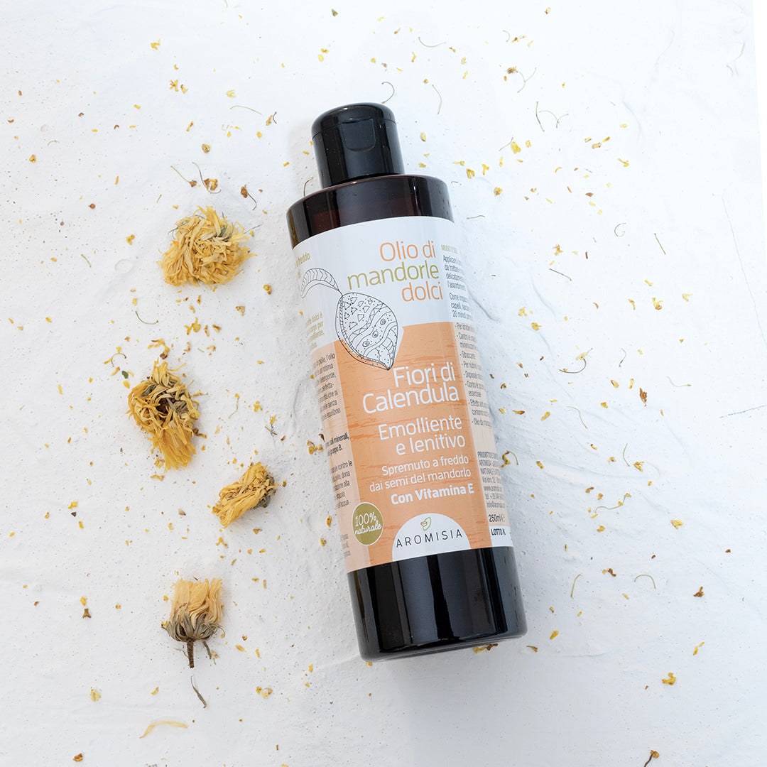 Natural Body Oil | Sweet Almond Oil with Lavender | Handmade in Italy